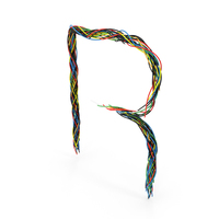 Colored Cable R PNG & PSD Images
