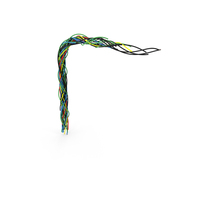 Colored Cable R Small PNG & PSD Images