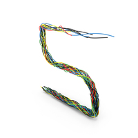 Colored Cable S Small PNG & PSD Images