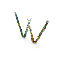 Colored Cable W Small PNG & PSD Images