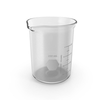 Glass Beaker 250ml PNG & PSD Images