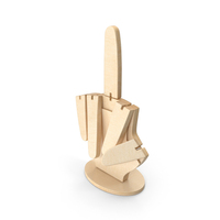 Hand Pointing Up Middle Finger PNG & PSD Images