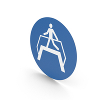 Use Footbridge Sign PNG & PSD Images