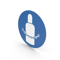 Secure Gas Cylinders Sign PNG & PSD Images