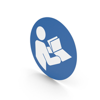 Refer To Instruction Manual Booklet Sign PNG & PSD Images