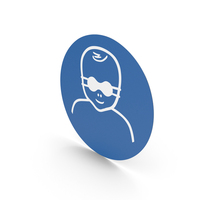Protect Infants Eyes With Opaque Eye Protection PNG & PSD Images