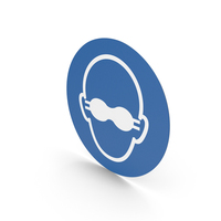 Opaque Eye Protection Must Be Worn Sign PNG & PSD Images