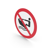 No Personal Water Craft PNG & PSD Images