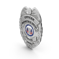 Silver Police Badge PNG & PSD Images
