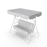 Porch Swing Grey Line PNG & PSD Images