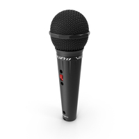 Professional Vocal Microphone VOCOPRO Black PNG & PSD Images