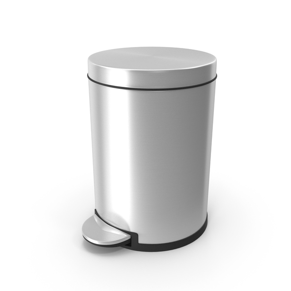 Round Step Garbage Can PNG & PSD Images