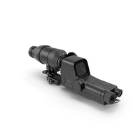 Scope Optic for Firearm PNG & PSD Images