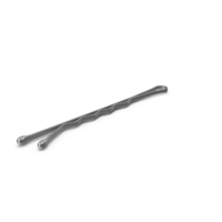 Secure Hold Bobby Pin Silver PNG & PSD Images