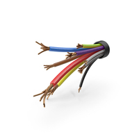 Hanging Bundle of Wires PNG & PSD Images