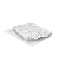 Crumpled Paper PNG & PSD Images