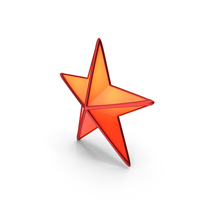 Metallic Frame Dual Red Star Icon PNG & PSD Images