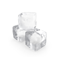 Ice Cube Set Of 3 PNG & PSD Images