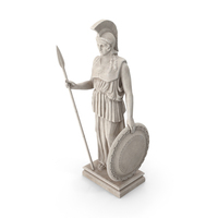 Roman Athena Statue PNG & PSD Images