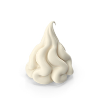 Cream Whipped Splash PNG & PSD Images