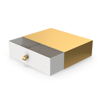 Gold Box Package PNG & PSD Images