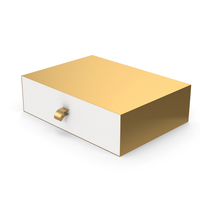 Gold Box Package PNG & PSD Images