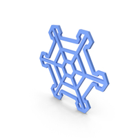 Snowflake Blue PNG & PSD Images