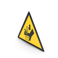 Hand Injury In Press Sign PNG & PSD Images