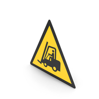 Forklift Truck And Other Industrial Vehicles Sign PNG & PSD Images