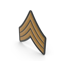 Enlisted Insignia Sergeant PNG & PSD Images
