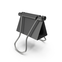 Black Binder Attach Clip PNG & PSD Images