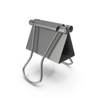 Silver Binder Attach Clip PNG & PSD Images