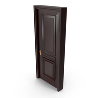 Dark Wooden Door PNG & PSD Images