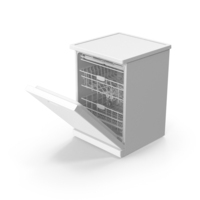 Dishwasher Open Clay PNG & PSD Images