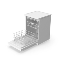 Dishwasher Basket Clay PNG & PSD Images