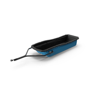 Cargo Sled Pelican Blue PNG & PSD Images