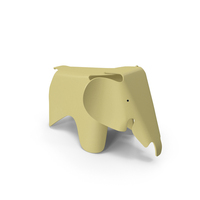 Yellow Decorative Elephant PNG & PSD Images