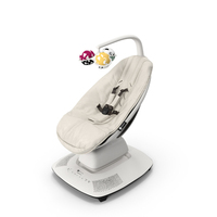 Gray 4Moms MamaRoo Baby Swing Chair PNG & PSD Images