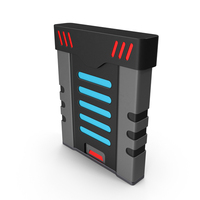 SciFi Access Key Cartridge Grey PNG & PSD Images