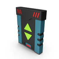 SciFi Access Key Cartridge Blue PNG & PSD Images