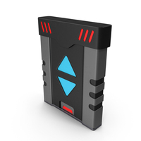 SciFi Access Key Cartridge Grey PNG & PSD Images