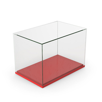 Red Display Case PNG & PSD Images