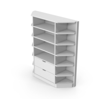 Monochrome Bookcase PNG & PSD Images