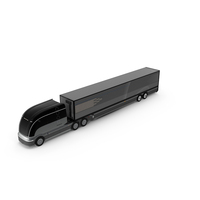 Futuristic Hydrogen Concept Semi Truck With Trailer PNG & PSD Images