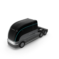 Hyundai HDC-6 Neptune Concept Fuel Cell Electric Heavy Duty Truck PNG & PSD Images