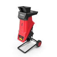 Electric Wood Shredder Landworks Red PNG & PSD Images