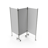Mobile Folding Hospital Privacy Screen PNG & PSD Images