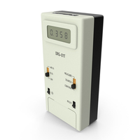 Soviet Radiation Dosimeter DRG 01T PNG & PSD Images
