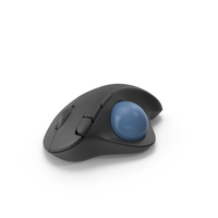 Wireless Trackball Mouse Logitech Ergo M575 Black PNG & PSD Images