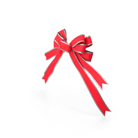 Big Red Bow PNG & PSD Images